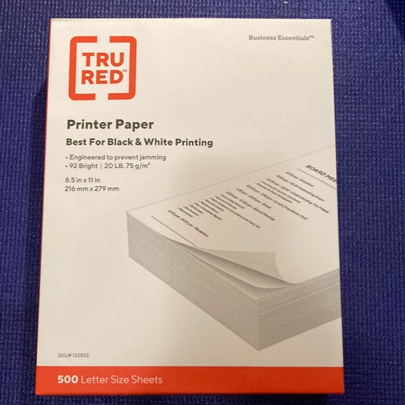 Office Tru Red Copy Plus Paper50 Sheets Poshmark